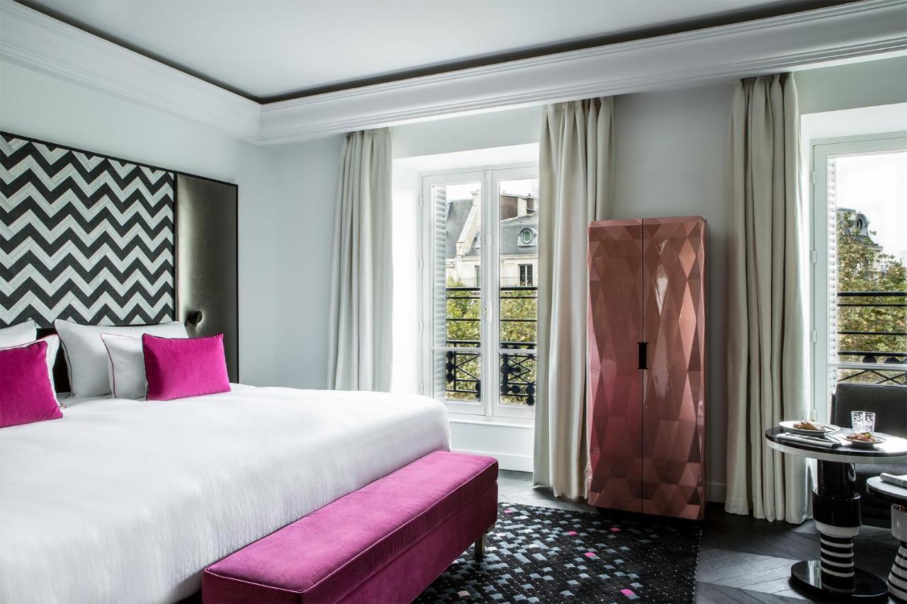 Fauchon L'Hotel פריז מראה חיצוני תמונה A room at the Mandarin Oriental Paris