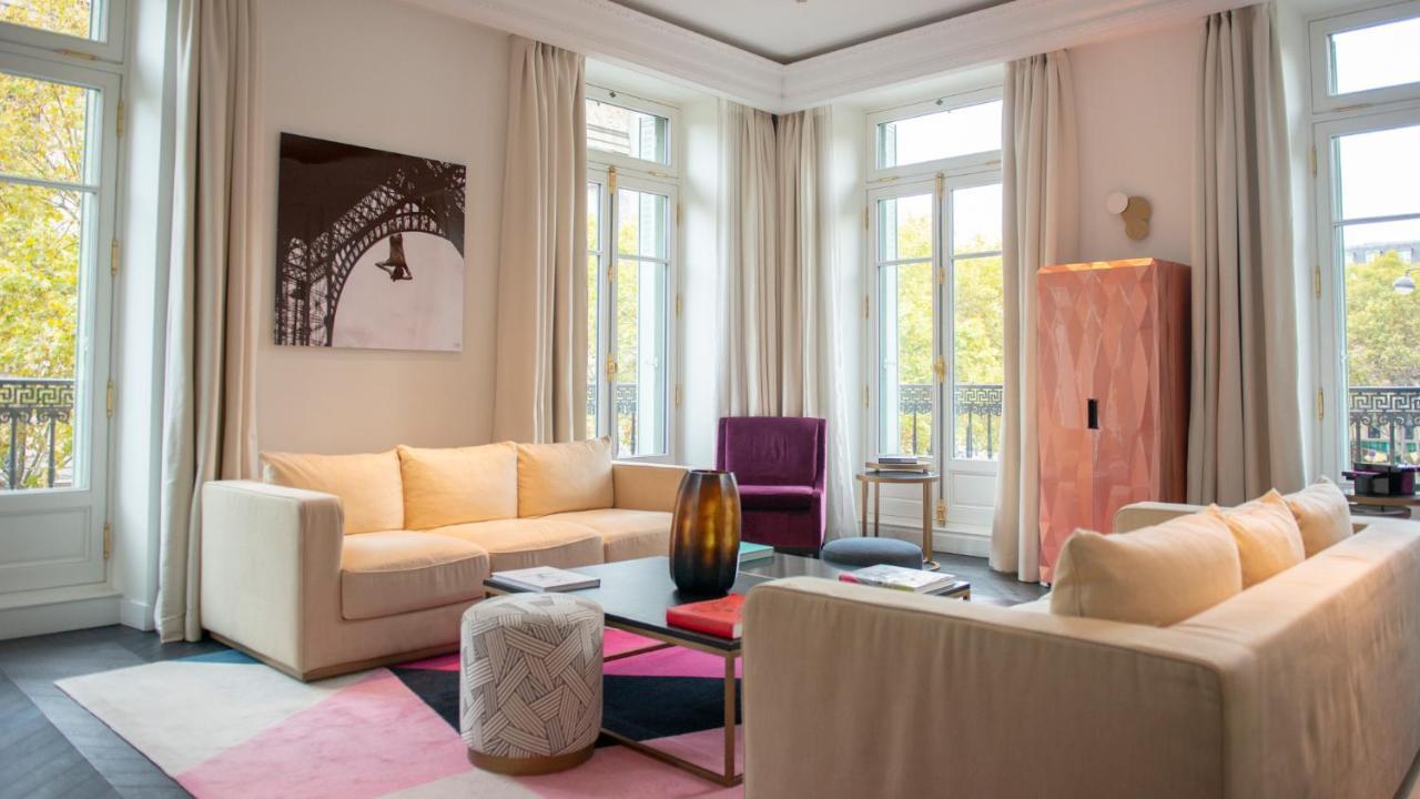 Fauchon L'Hotel פריז מראה חיצוני תמונה Suite at the Mandarin Oriental Paris